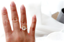Load image into Gallery viewer, "RAFAELLA" PINK QUARTZ RING