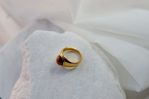 TIGER EYE FIERCE CLASSIC RING